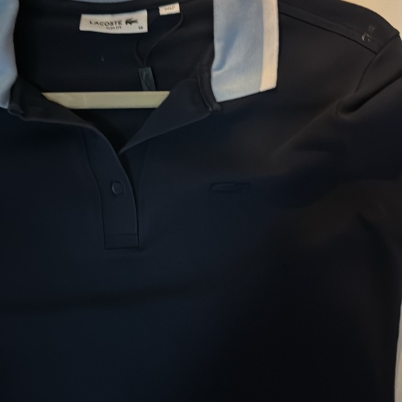 Lacoste size 38 slim fit  polo dress - Picture 2 of 2
